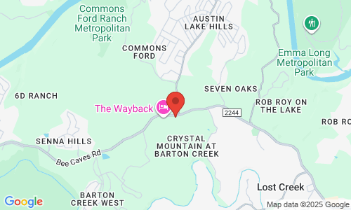 Google map image of our location in 9433 Bee Caves Rd Ste 1-200 Austin, TX